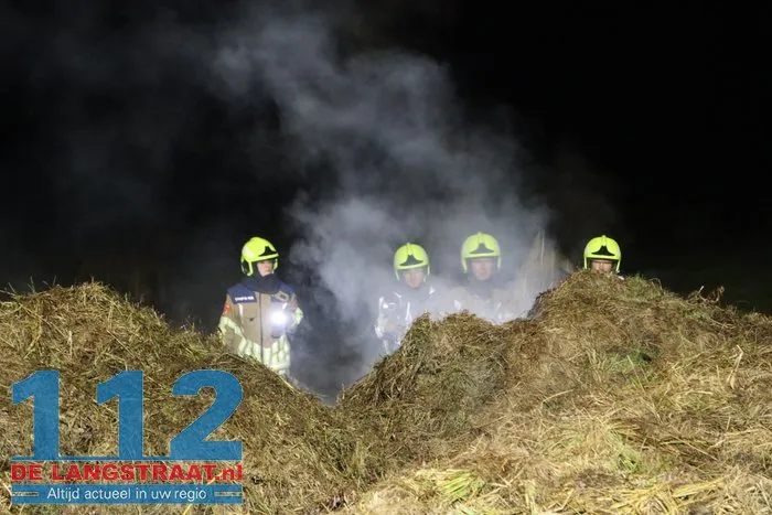 Brandweer druk met drie buitenbranden in Sprang-Capelle 112 De Langstraat