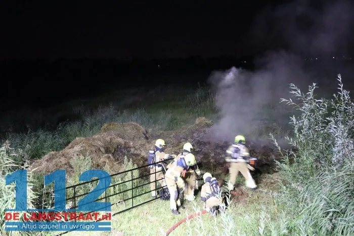 Brandweer druk met drie buitenbranden in Sprang-Capelle 112 De Langstraat