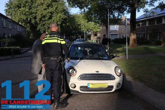 Man op elektrische step aangereden Waalwijk 112 De Langstraat
