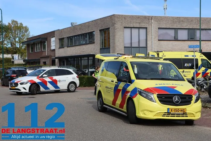 Moeder en kind gewond bij botsing in Kaatsheuvel, ook motorrijder heeft lichte verwondingen 112 De Langstraat
