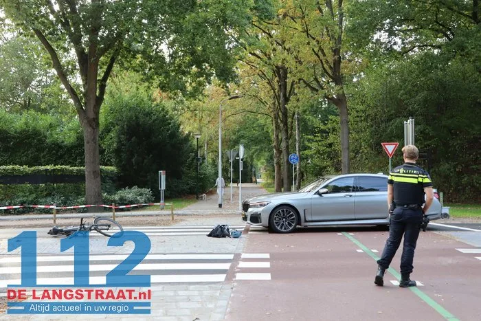 Fietser gewond bij aanrijding op fietsoversteek Horst Kaatsheuvel 112 De Langstraat