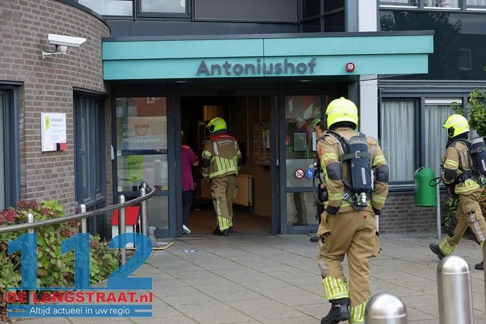 Kleine brand in magnetron bij Antoniushof Waalwijk zorgt voor rookontwikkeling 112 De Langstraat