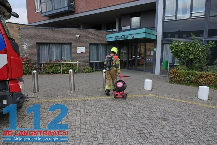 Kleine brand in magnetron bij Antoniushof Waalwijk zorgt voor rookontwikkeling 112 De Langstraat