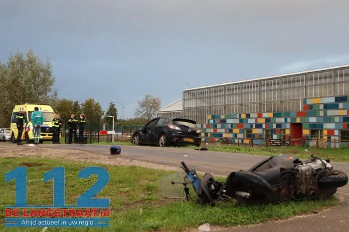 Scooterrijder ernstig gewond na ongeval met auto Tolweg Sprang-Capelle 15 Scooterrijder ernstig gewond na ongeval met auto Tolweg Sprang-Capelle 112 De Langstraat