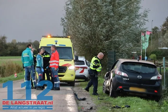 Scooterrijder ernstig gewond na ongeval met auto Tolweg Sprang-Capelle 21 Scooterrijder ernstig gewond na ongeval met auto Tolweg Sprang-Capelle 112 De Langstraat