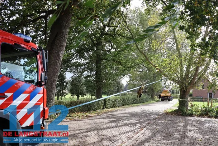 Brandweer al de hele dag druk met schade door storm Amy in Brabant 112 De Langstraat