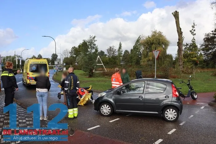 Jongen op e-chopper gewond bij aanrijding op Taxandriaweg in Waalwijk 112 De Langstraat
