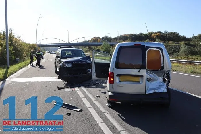 Opnieuw aanrijding op Midden-Brabantweg na eerder ongeval 1 Opnieuw aanrijding op Midden-Brabantweg na eerder ongeval 112 De Langstraat