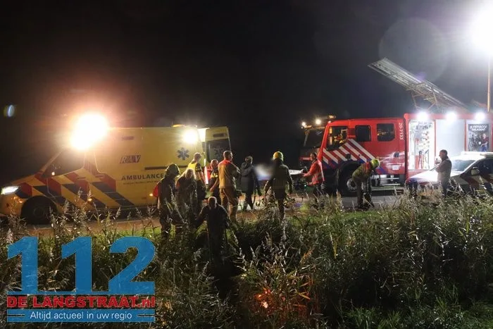 Motorrijder belandt in sloot aan de Veerweg in Sprang-Capelle 3 Motorrijder belandt in sloot aan de Veerweg in Sprang-Capelle 112 De Langstraat