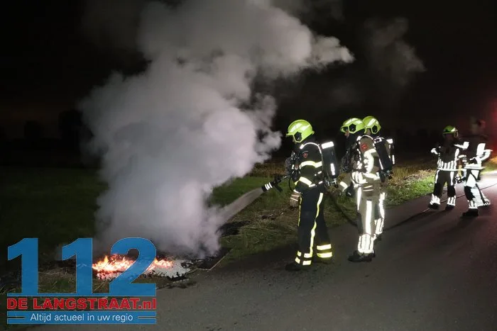 Buitenbrand aan de Zuiderkanaalweg in Sprang-Capelle 5 Buitenbrand aan de Zuiderkanaalweg in Sprang-Capelle 112 De Langstraat