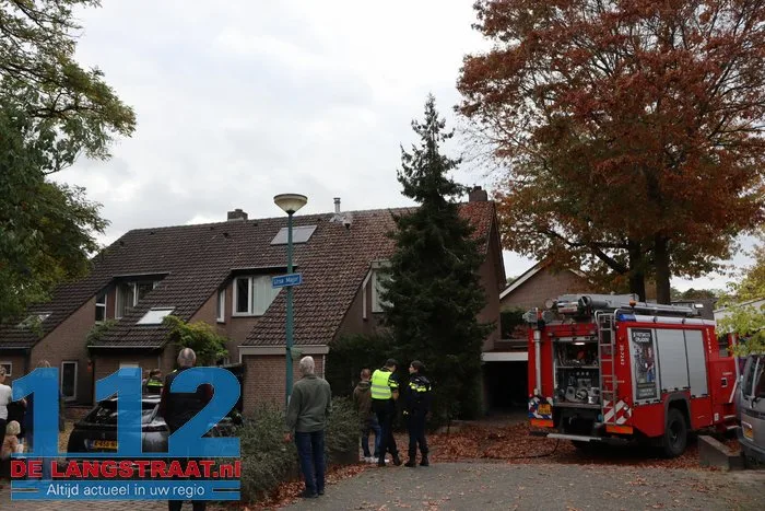 Veel rook bij brand in woning Loon op Zand 1 Veel rook bij brand in woning Loon op Zand 112 De Langstraat