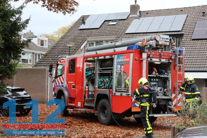 Veel rook bij brand in woning Loon op Zand 4 Veel rook bij brand in woning Loon op Zand 112 De Langstraat