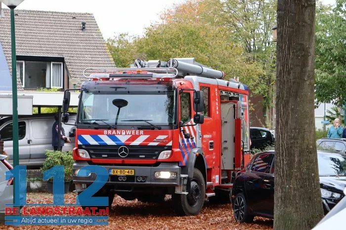 Veel rook bij brand in woning Loon op Zand 13 Veel rook bij brand in woning Loon op Zand 112 De Langstraat