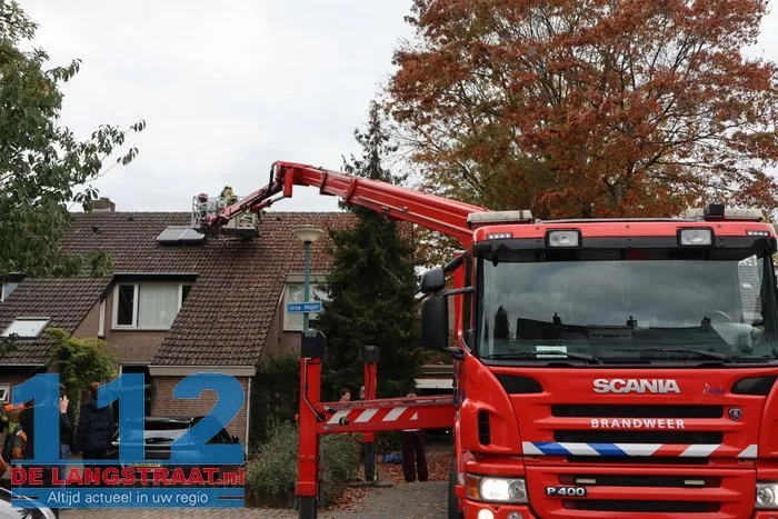 Veel rook bij brand in woning Loon op Zand 20 Veel rook bij brand in woning Loon op Zand 112 De Langstraat
