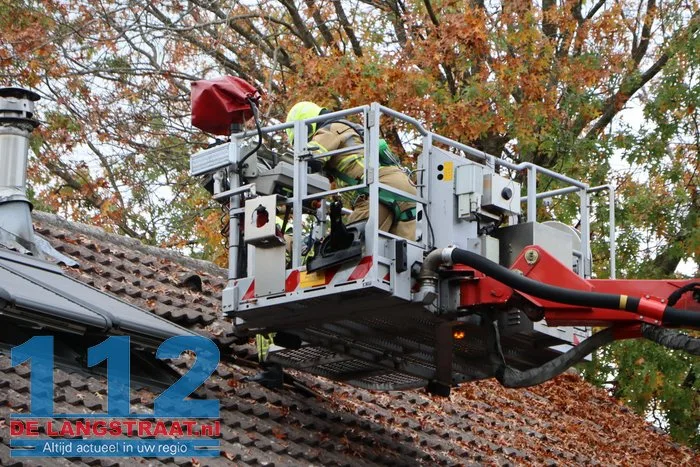 Veel rook bij brand in woning Loon op Zand 23 Veel rook bij brand in woning Loon op Zand 112 De Langstraat
