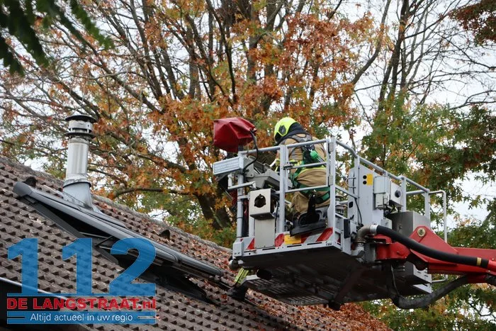 Veel rook bij brand in woning Loon op Zand 25 Veel rook bij brand in woning Loon op Zand 112 De Langstraat