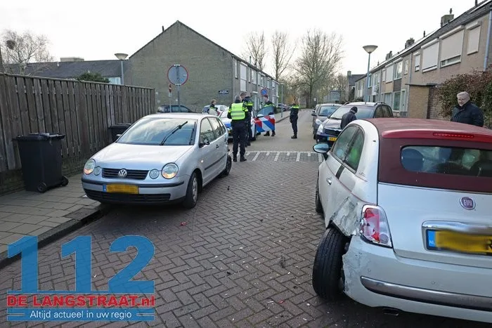 Gestolen Volkswagen Polo klemgereden na wilde achtervolging door Waalwijk 112 De Langstraat