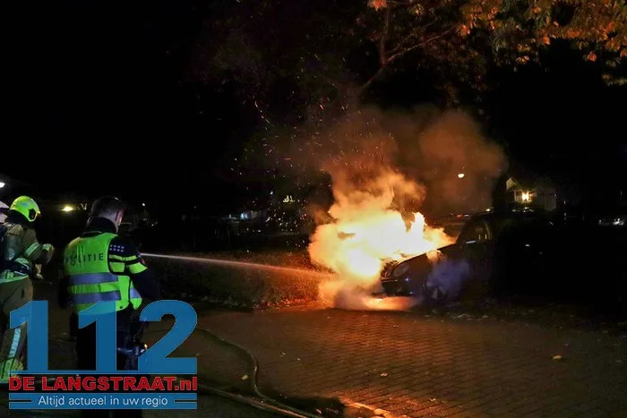 Auto in brand gestoken Ferdinand Bolplein Kaatsheuvel 8 Auto in brand gestoken Ferdinand Bolplein Kaatsheuvel 112 De Langstraat