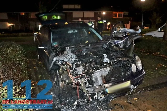 Auto in brand gestoken Ferdinand Bolplein Kaatsheuvel 17 Auto in brand gestoken Ferdinand Bolplein Kaatsheuvel 112 De Langstraat