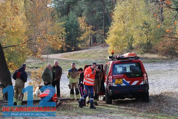 Vrouw gewond na valpartij in bossen achter de Roestelberg Kaatsheuvel 112 De Langstraat