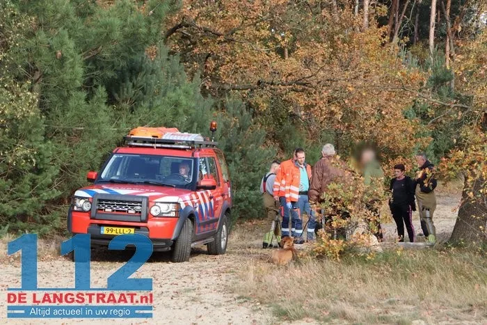 Vrouw gewond na valpartij in bossen achter de Roestelberg Kaatsheuvel 112 De Langstraat