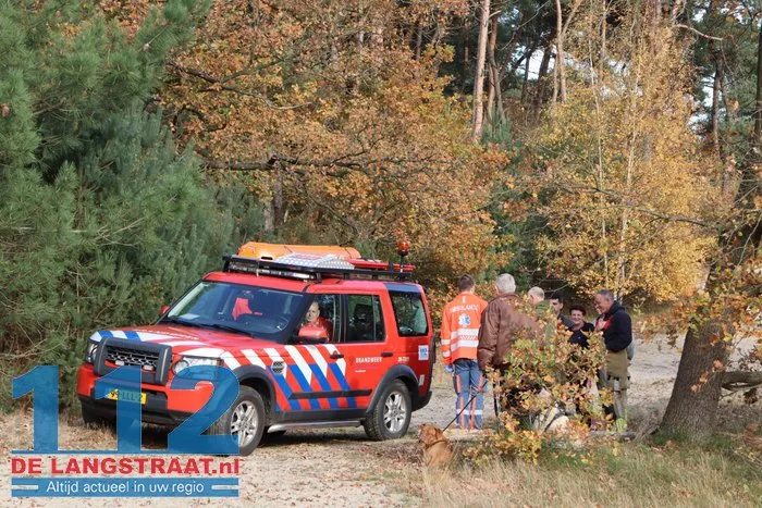 Vrouw gewond na valpartij in bossen achter de Roestelberg Kaatsheuvel 112 De Langstraat