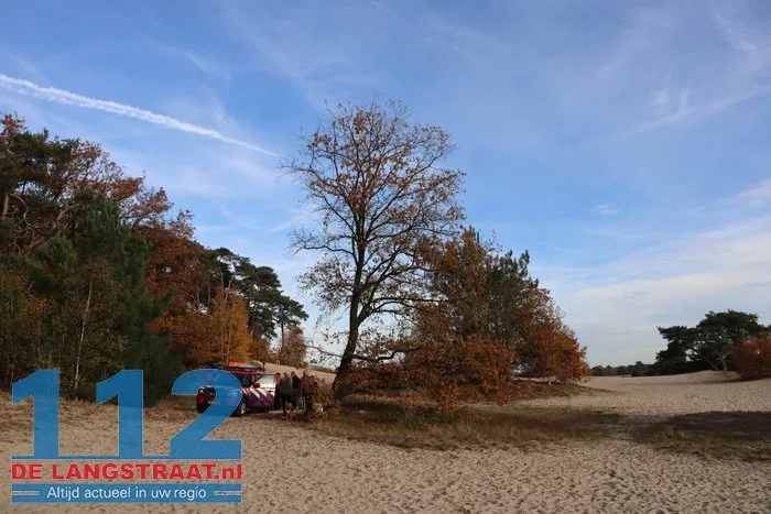 Vrouw gewond na valpartij in bossen achter de Roestelberg Kaatsheuvel 112 De Langstraat