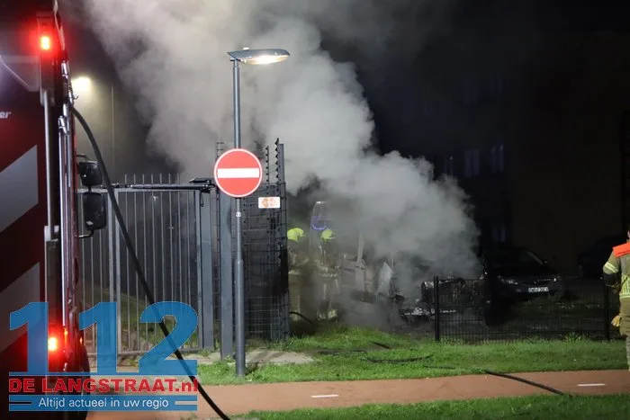 Bestelbus van OTTO Work Force in brand gestoken Waalwijk 1 Bestelbus van OTTO Work Force in brand gestoken Waalwijk 112 De Langstraat