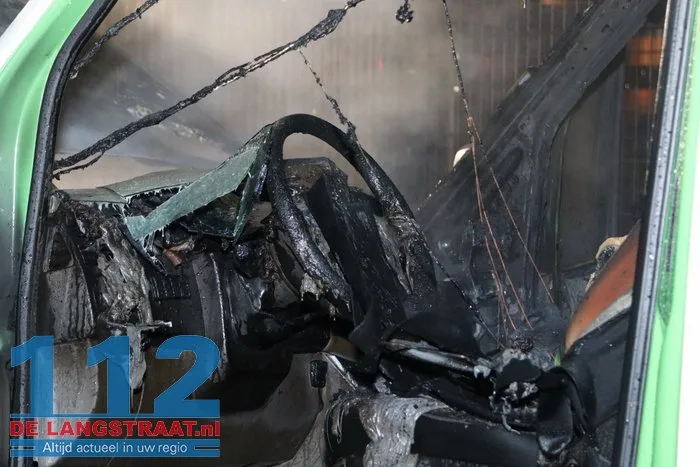 Bestelbus van OTTO Work Force in brand gestoken Waalwijk 15 Bestelbus van OTTO Work Force in brand gestoken Waalwijk 112 De Langstraat