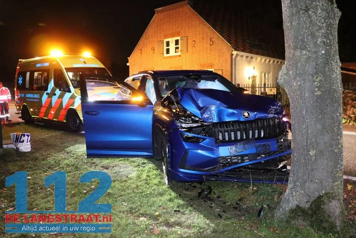 Oudere man gewond door botsing met twee auto’s Kaatsheuvel 112 De Langstraat