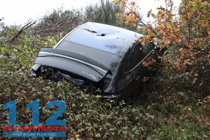 Hagel zorgt voor gevaarlijke situaties en twee crashes op N261 Kaatsheuvel 112 De Langstraat