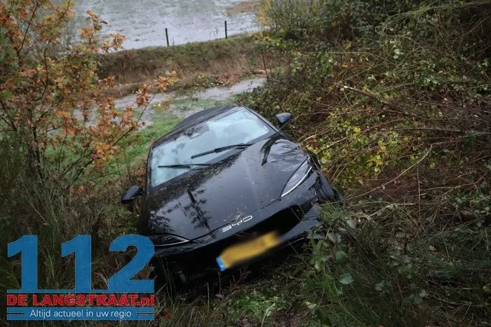Hagel zorgt voor gevaarlijke situaties en twee crashes op N261 Kaatsheuvel 112 De Langstraat