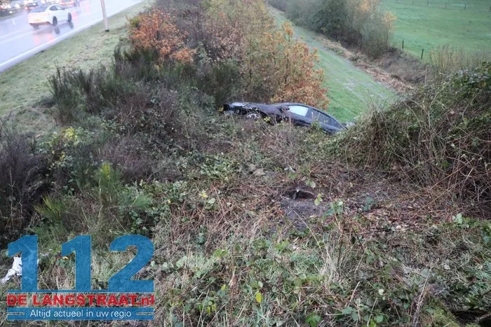 Hagel zorgt voor gevaarlijke situaties en twee crashes op N261 Kaatsheuvel 112 De Langstraat