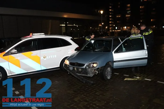 Gevaarlijke automobilist klemgereden na wilde rit door Waalwijk 112 De Langstraat