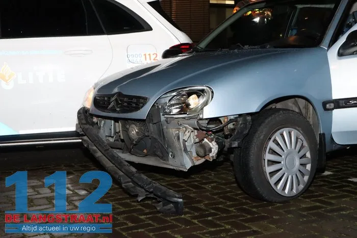 Gevaarlijke automobilist klemgereden na wilde rit door Waalwijk 112 De Langstraat