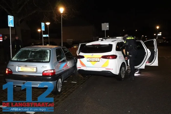 Gevaarlijke automobilist klemgereden na wilde rit door Waalwijk 112 De Langstraat