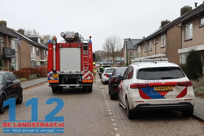 Onrust in Loon op Zand door verdachte brief, verschillende metingen uitgevoerd 112 De Langstraat