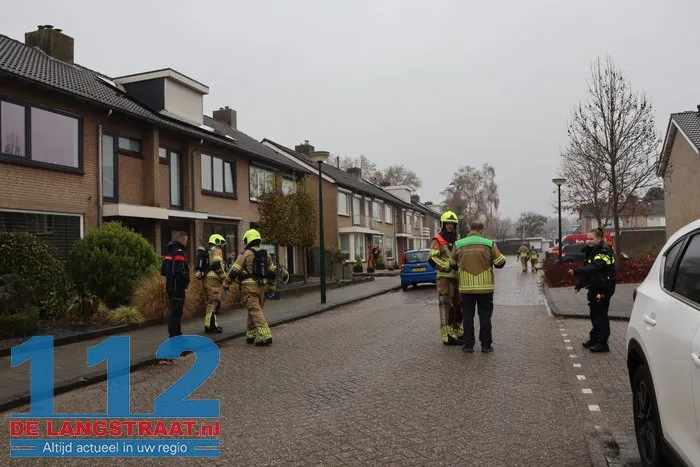 Onrust in Loon op Zand door verdachte brief, verschillende metingen uitgevoerd 112 De Langstraat