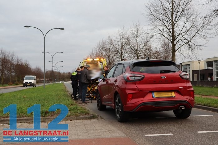 Fietser gewond bij aanrijding op de Noorder Allee in Waalwijk 112 De Langstraat