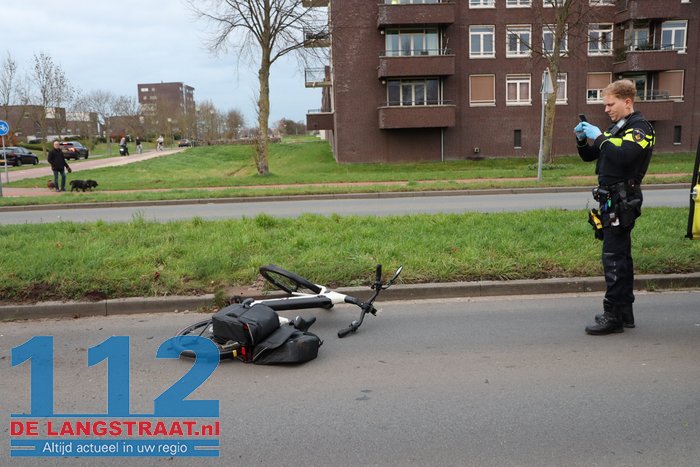 Fietser gewond bij aanrijding op de Noorder Allee in Waalwijk 112 De Langstraat