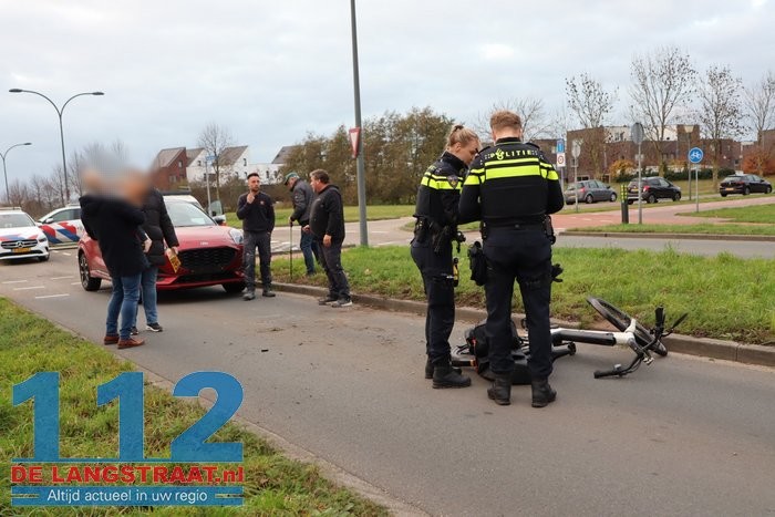 Fietser gewond bij aanrijding op de Noorder Allee in Waalwijk 112 De Langstraat