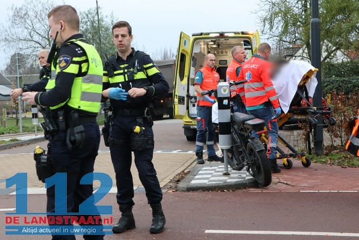 Fatbiker gewond bij botsing met auto op kruising in Waspik 112 De Langstraat