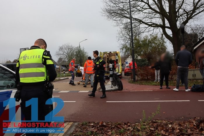 Fatbiker gewond bij botsing met auto op kruising in Waspik 112 De Langstraat