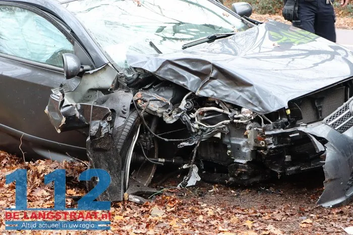 Auto raakt van de weg rijdt op boom op de Kegelaar in Kaatsheuvel; bestuurder gewond naar ziekenhuis 5 Auto raakt van de weg rijdt op boom op de Kegelaar in Kaatsheuvel; bestuurder gewond naar ziekenhuis 112 De Langstraat