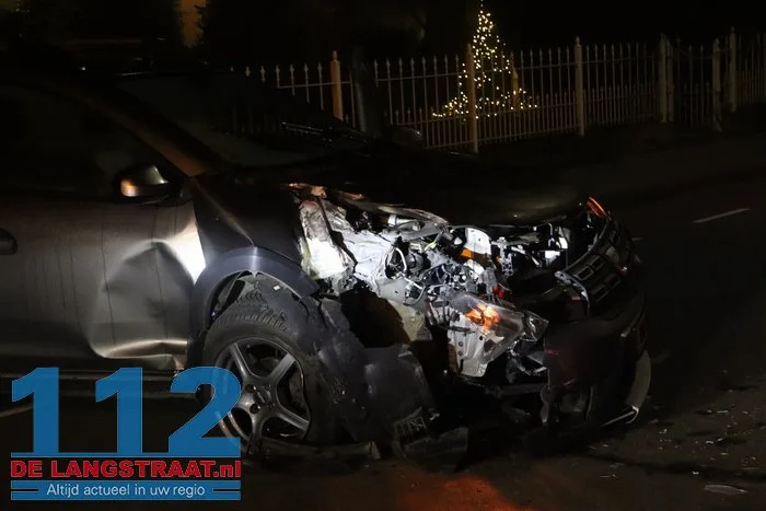 Vrouw raakt gewond na aanrijding met container Heistraat Sprang-Capelle 112 De Langstraat