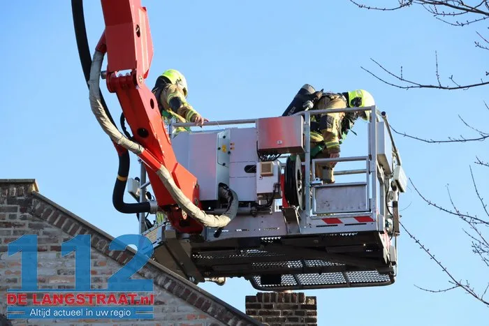 Schoorsteenbrand Marktstraat Kaatsheuvel 2 Schoorsteenbrand Marktstraat Kaatsheuvel 112 De Langstraat