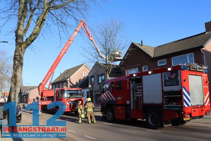 Schoorsteenbrand Marktstraat Kaatsheuvel 4 Schoorsteenbrand Marktstraat Kaatsheuvel 112 De Langstraat