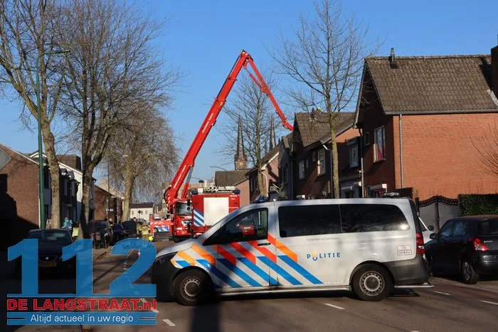 Schoorsteenbrand Marktstraat Kaatsheuvel 6 Schoorsteenbrand Marktstraat Kaatsheuvel 112 De Langstraat