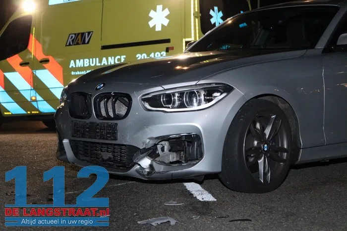 Aanrijding tussen scooter en auto in Waalwijk 112 De Langstraat