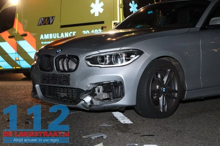 Aanrijding tussen scooter en auto in Waalwijk 112 De Langstraat